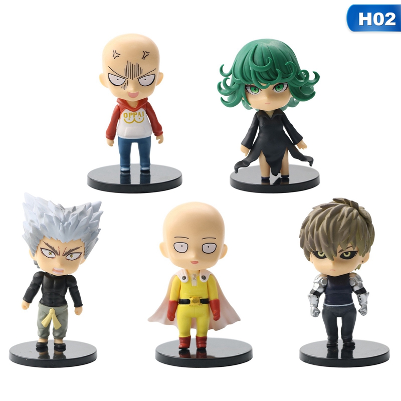 Bộ 5 Mô Hình Nhân Vật Phim One-Punch Man