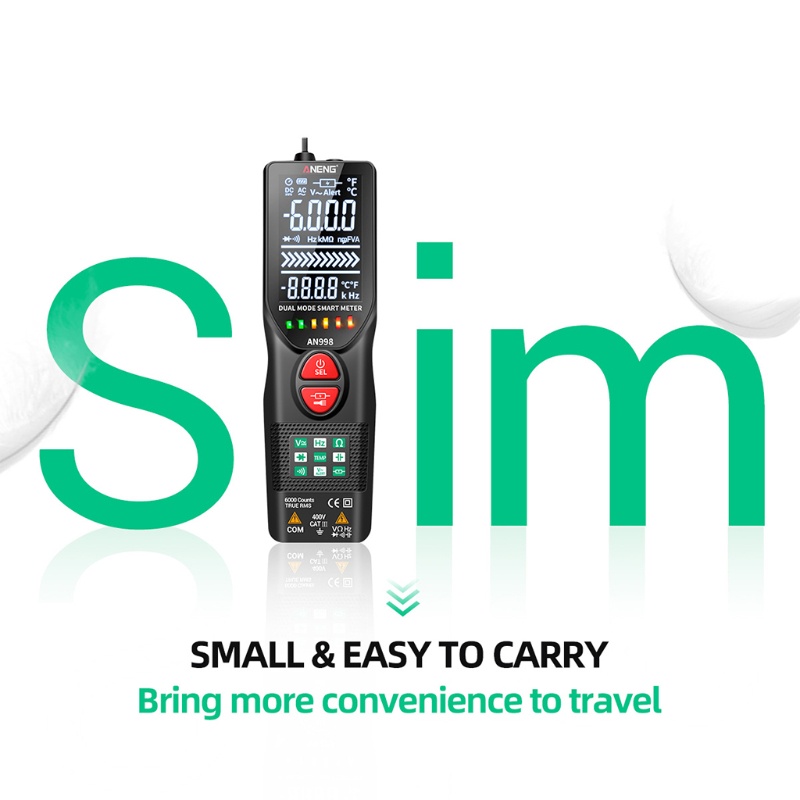 Đồng Hồ Vạn Năng Kỹ Thuật Số Đếm 6000 Counts AC Tự Động Chuyên Nghiệp