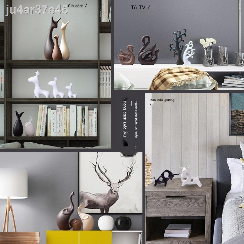 Sáng tạo Đồ trang trí nhỏ, phụ kiện gia đình, tủ rượu, trí, phòng khách, ngủ, thủ công gốm sứ, bình hoa đơn giản