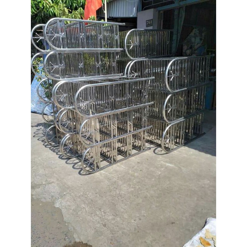 Kệ chén thẻ hộp vòng cung lắp ráp siêu gọn chắc chắn nhiều kích thước 40*60,40*80,50*80- kệ siêu to - nhiều tầng