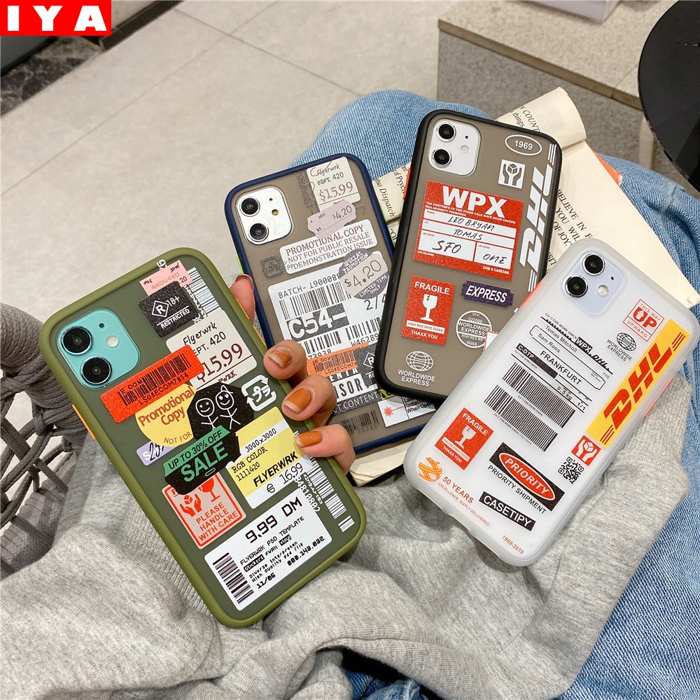 Ốp điện thoại cứng họa tiết mã vạch kiểu retro chống sốc cho Xiaomi Redmi 9A 9C Note 9s 9 8 7 Pro | BigBuy360 - bigbuy360.vn