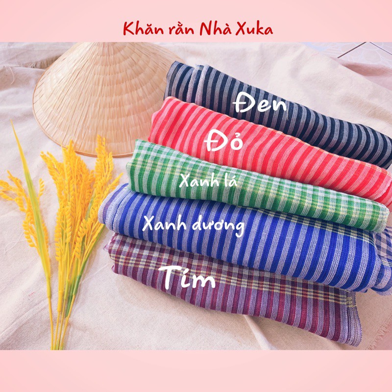 Khăn rằn chụp ảnh cho bé 🌾