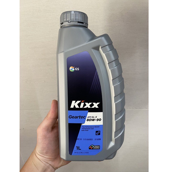 Dầu Nhớt Hộp Số Và Cầu Xe KIXX Geartec 80W-90 GL-5 | Hàng Chính Hãng