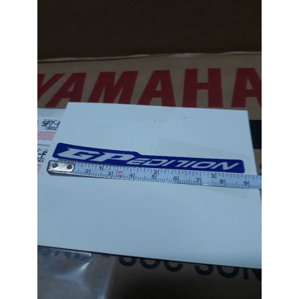 Bộ 2 tem GPedition dán bưởng Exciter GP 2009 Yamaha
