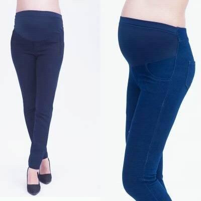 Quần legging giả jean bầu chất đẹp