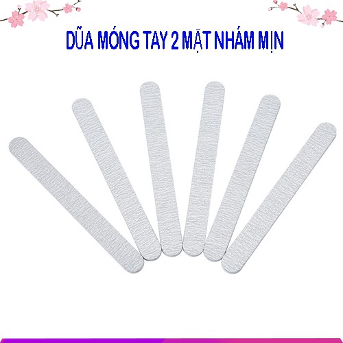 Dũa Móng Tay 2 Mặt Nhám - Mịn Đánh Bóng An Toàn Tiện Lợi ( Loại 1)