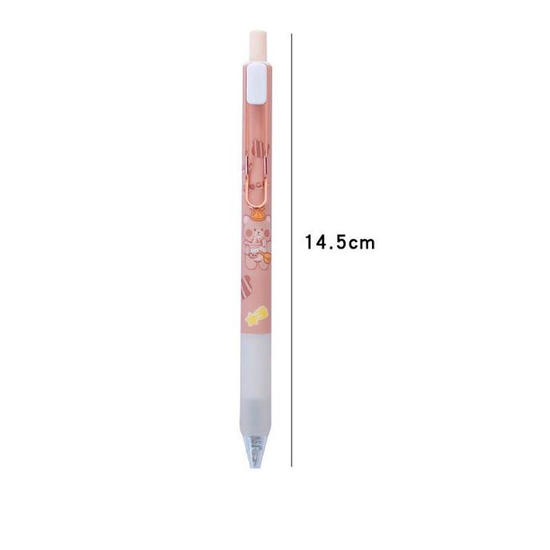 Bút Mực Gel/Bút Mực Đen Ngòi 0.5mm Cho Học Sinh/Văn Phòng