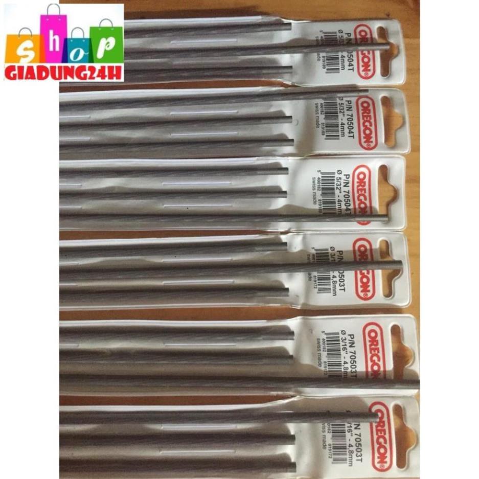 Dũa cưa xích chạy xăng Dùng cho các loại máy cưa xích 4.8mm và 4mm - thắng máy cưa xích