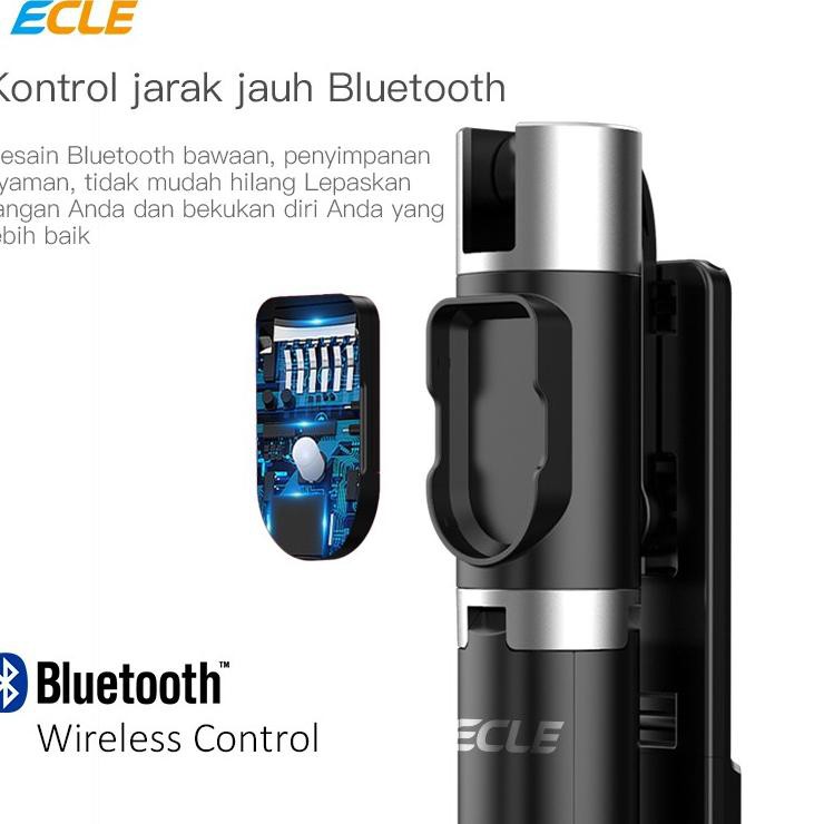 Gậy Tự Sướng Bluetooth Có Đèn 2 Trong 1 Many Diminati ECLE ETS1012 | BigBuy360 - bigbuy360.vn