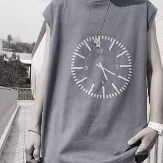 Áo tank top in đồng hồ _CH