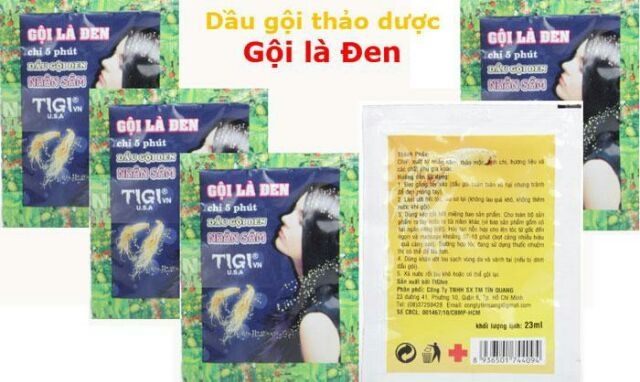 Dầu gội TIGI, gội là đen - Hàng Việt Nam