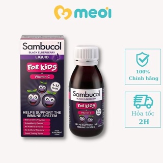 Siro sambucol tăng sức đề kháng cho trẻ từ 1-12 tuổi