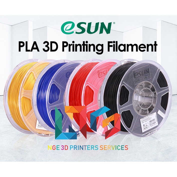 Nhựa in 3d ESUN PLA Transparent - Trong Suốt 1kg/Cuộn