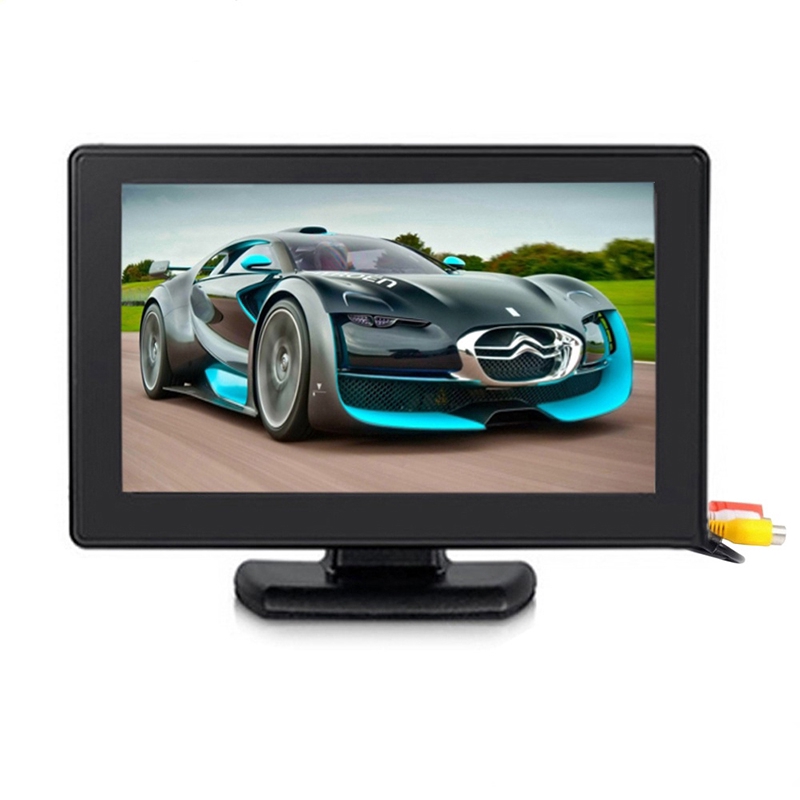 Màn hình TFT LCD 4.3 inch độ phân giải cao HD 2 kênh