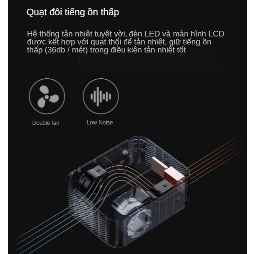 Máy chiếu mini không dây Wanbo T2 MAX / X1 mini/ X1 Android mini, phần mềm cài đặt sẵn có thể kết nối Internet