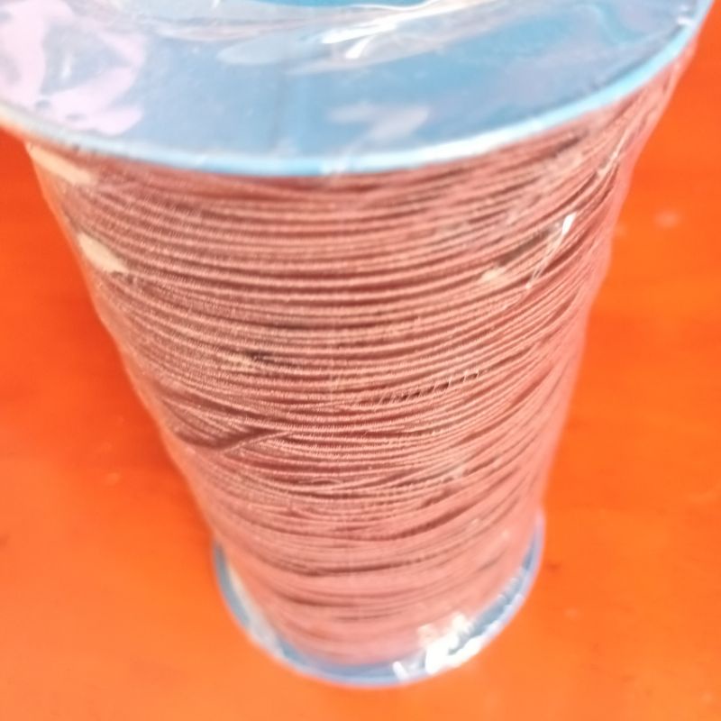 Cuộn dây thun co giãn màu đen mau nâu hàng loại 1