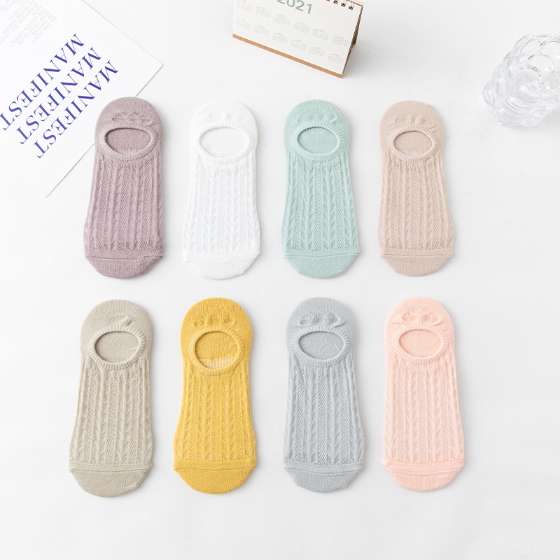 Tất Vớ Nữ Nửa Bàn Lưới Style Nhật Bản - Màu Ngẫu Nhiên