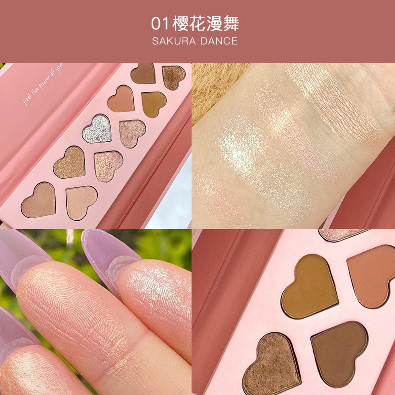 [CUPID] Bảng mắt Cupid Colorful Heart | BigBuy360 - bigbuy360.vn