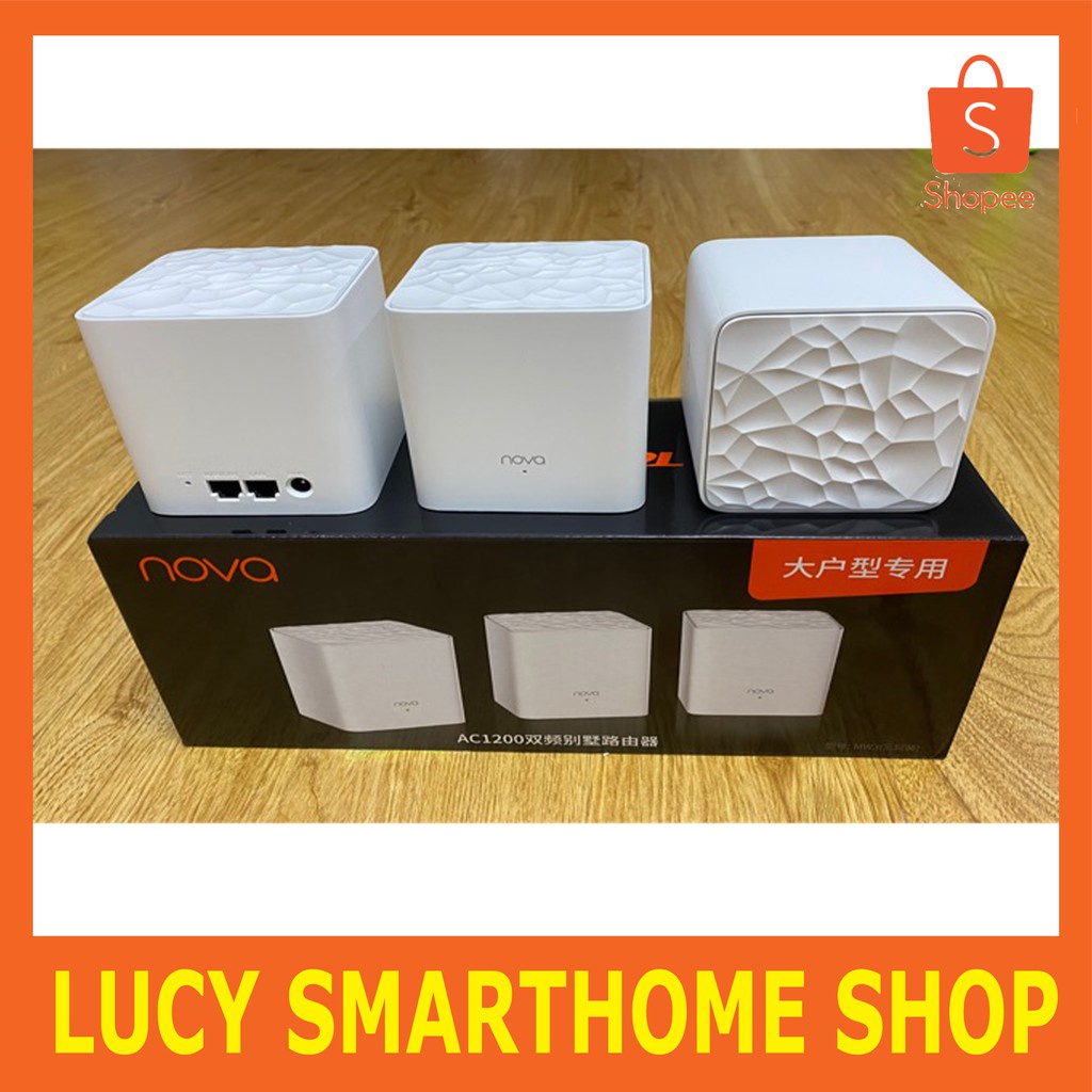 Bộ phát sóng Wifi Mesh Tenda Nova MW3 - New 100% (BH 12 THÁNG)