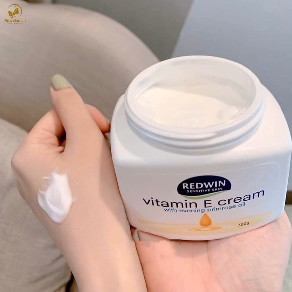 Kem dưỡng da mềm mịn Redwin Vitamin E Cream từ thiên nhiên (300g)