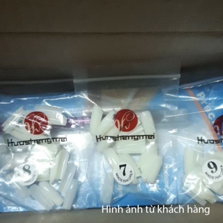 [SALE63] Móng úp HSM lẻ size phom chuẩn (size từ 5, 6, 7, 8, 9)