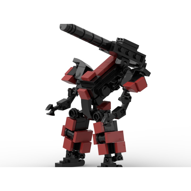 Đồ chơi lắp ráp Non Lego moc mech Rocket