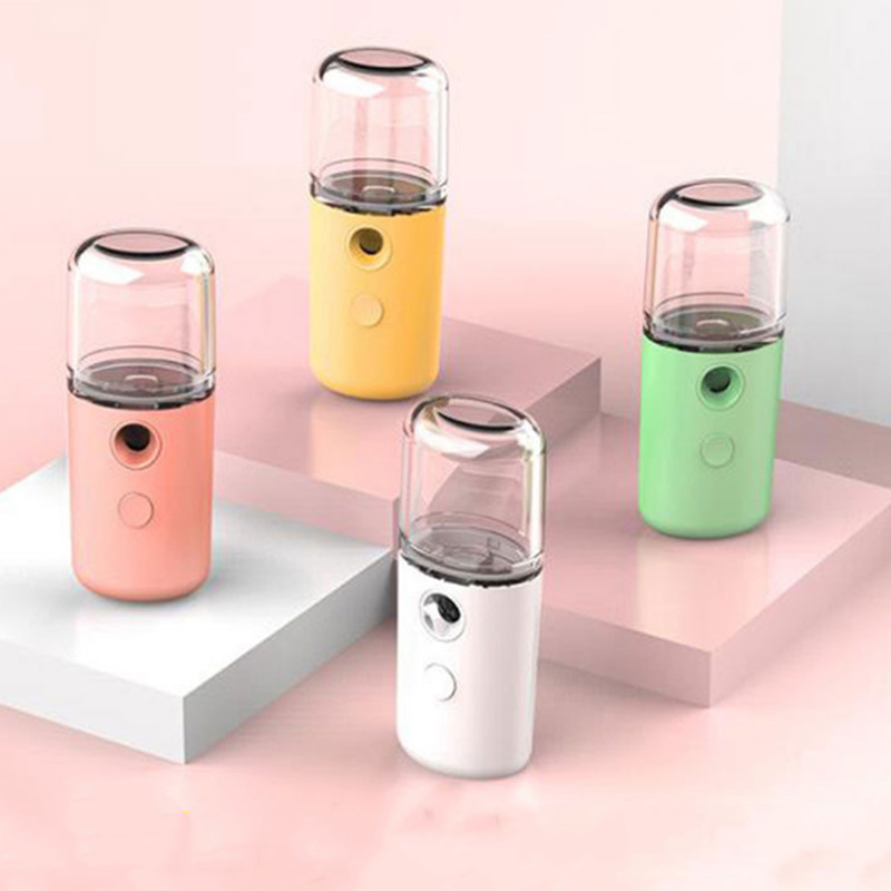 Máy xông hơi mặt mini Nano Mist Máy xông hơi mặt USB có thể sạc lại Máy phun sương làm đẹp Máy làm ẩm da mặt