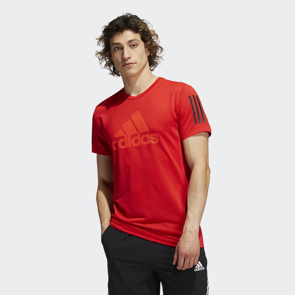 [Mã WABRDAS68 giảm 10% tối 150k đơn từ 1 triệu] Áo Tee adidas TRAINING Nam AEROREADY Warrior Tee Màu đỏ H33318