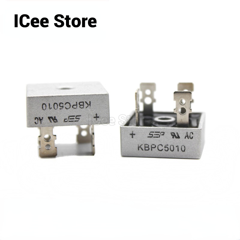 Set 2 Cầu Chỉnh Lưu KBPC5010 KBPC1510 KBPC2510 KBPC3510 Chuyên Dụng