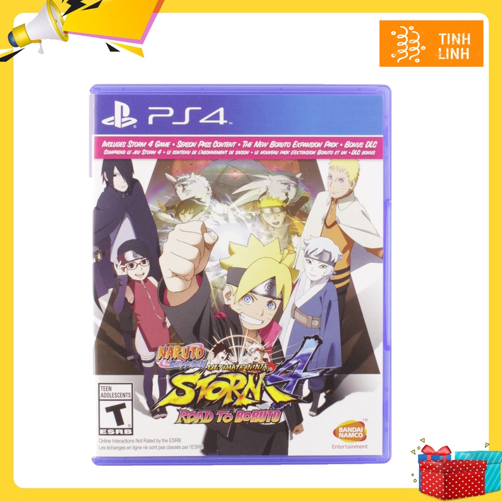 Đĩa Game PS4 Naruto Shippuden: Ultimate Ninja Storm 4 Road to Boruto