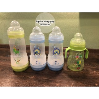 Bình tập uống MAM 220ml núm mềm
