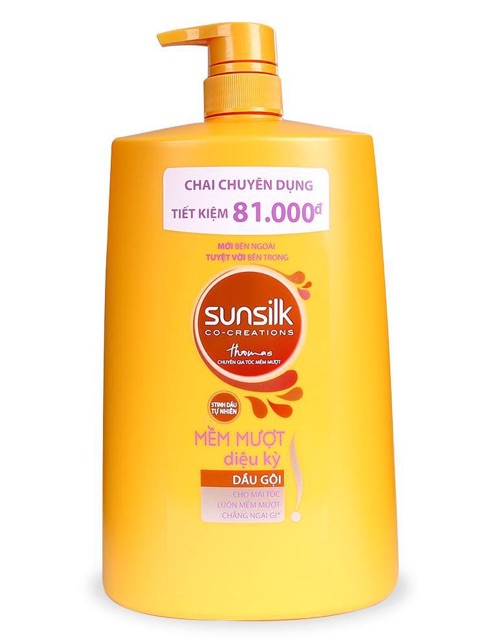 Dầu gội sunsilk 1,4kg vàng và đen | BigBuy360 - bigbuy360.vn