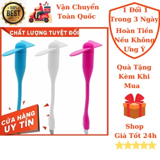 Quạt 2 cánh tháo rời gắn cổng usb