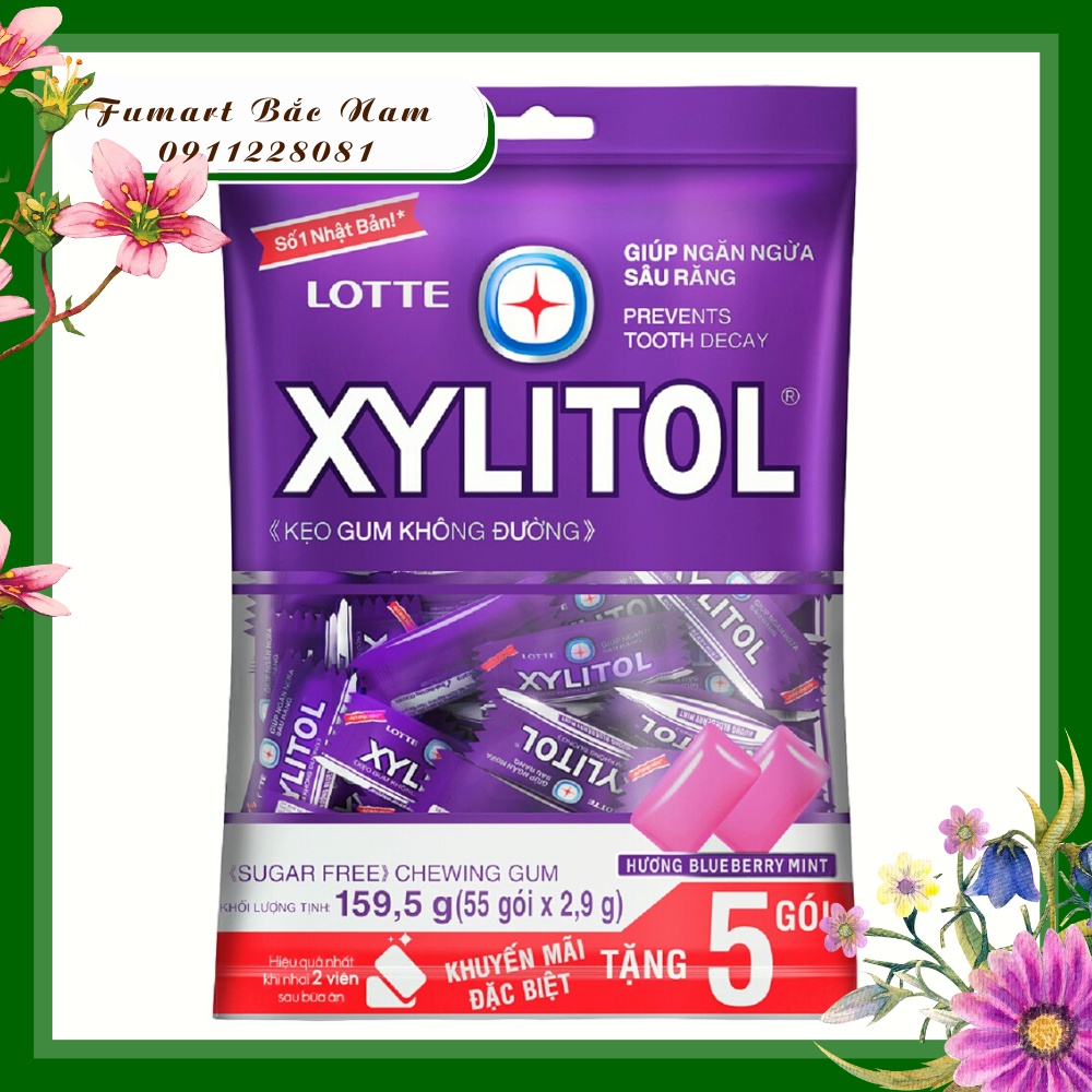 Kẹo gum XYLITOL