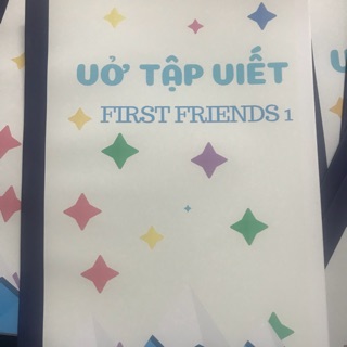 Vở tập viết First friends 1 - vở tập viết tiếng anh 1