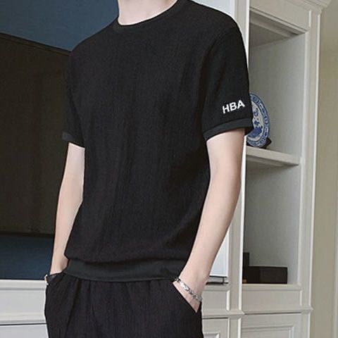 Bộ quần ngắn và áo thun thể thao dáng rộng thời trang mùa hè cho nam cỡ đến 6XL