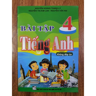 Sách - Bài tập Tiếng Anh 4 (Không đáp án)