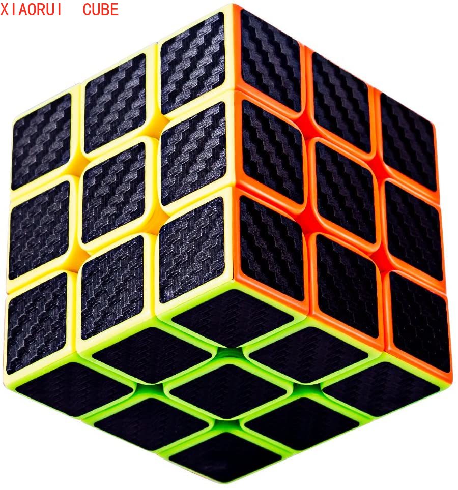 Khối Rubik 3x3 X 3 Với Vỏ Carbon Đen