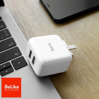 { kiểm tra hàng ,test thử hàng trước khi thanh toán} Củ sạc Nhanh Fast Charging -2 Cổng USB 2A  Hoco C54 -BH 12 tháng