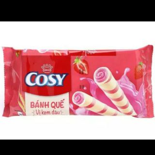 Bánh quế Cosy vị kem dâu