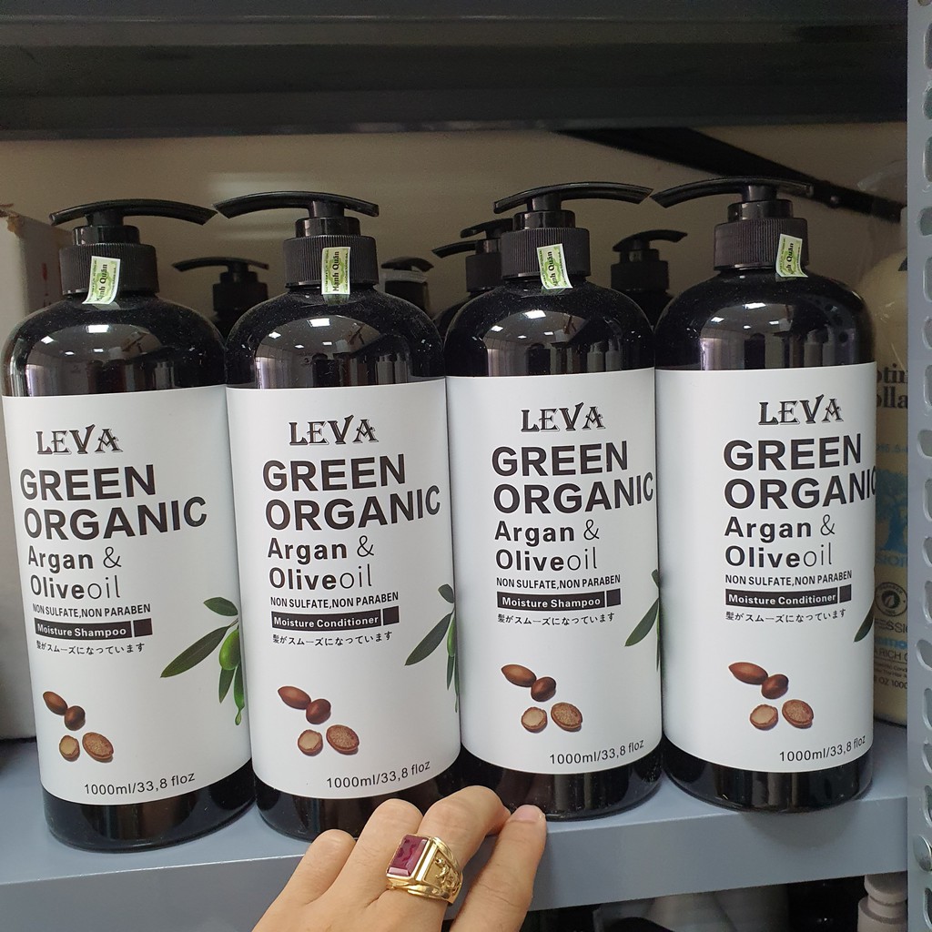 Dầu gội phục hồi kiềm dầu sạch gàu, hương thơm nước hoa cặp gội xả GREEN ORGANIC 500ml -1000ml chính hãng | BigBuy360 - bigbuy360.vn