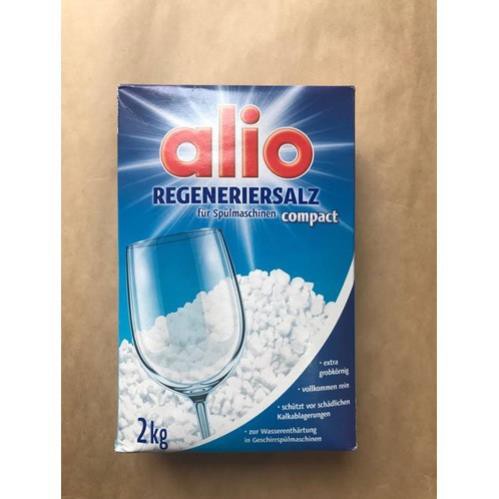 Muối rửa bát Alio 2kg - Muối làm mềm nước