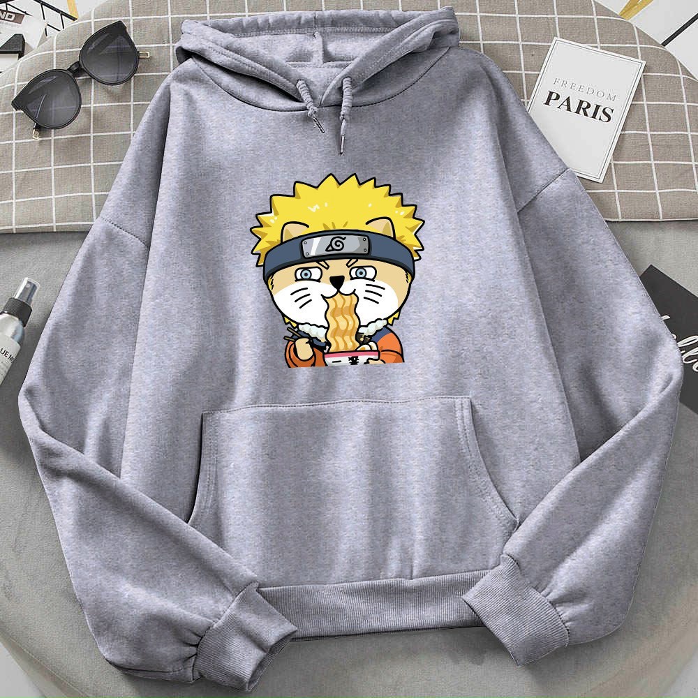 [ KHOÁC HÈ ] ÁO HOODIE NỈ UNISEX IN NARUTO TRUYỆN NHẬT CỰC ĐẸP