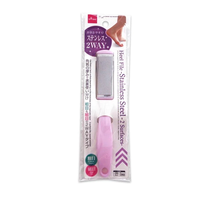Daiso Cây Chà Gót Chân Heel File Stainless Steel 2 Surfaces