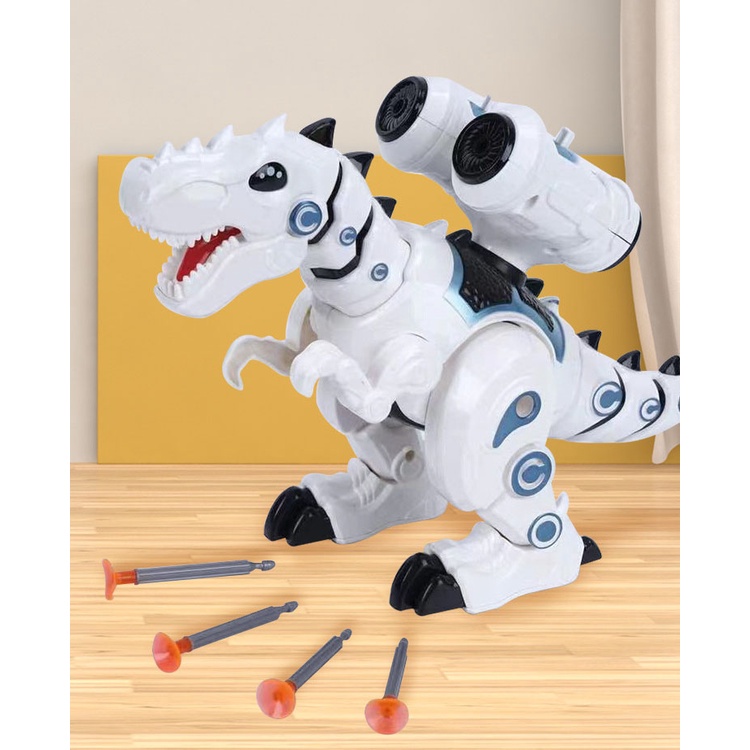 Khủng Long Robot Có Hiệu Ứng Phun Lửa Và Nước Kích Thước Lớn - Đồ Chơi Giải Trí Cho Trẻ Em