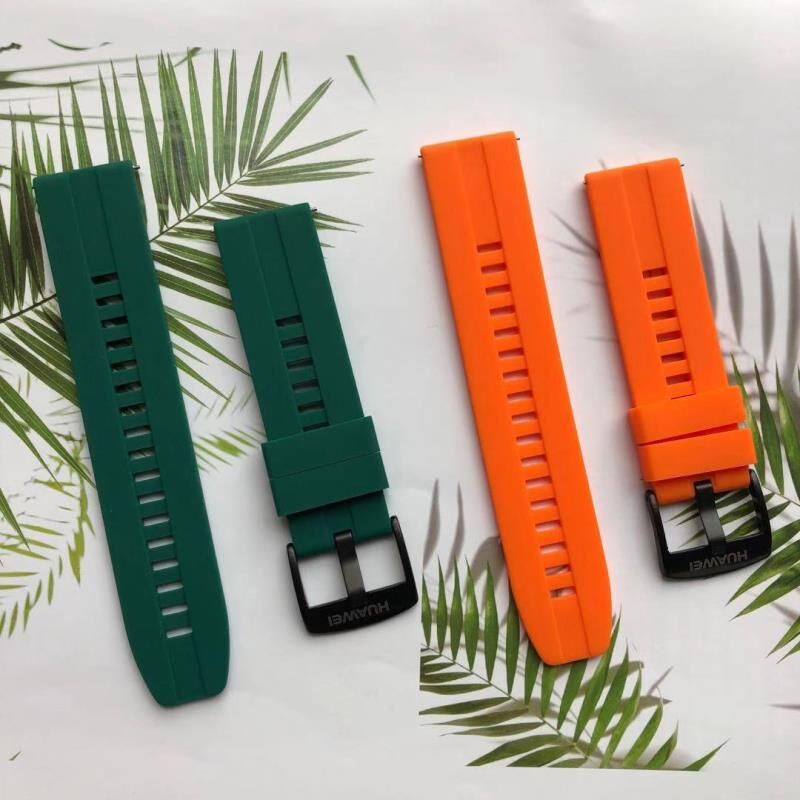 Vòng Đeo Tay Bằng silicone Cho huawei watch3 / 3pro / gt2 46mm / gt3 46mm / gt2 pro ecg / gt / Huaweirunner honor magic2 46mm / gs pro 22mm