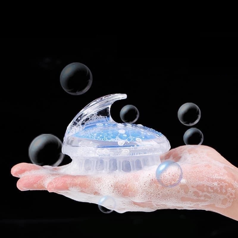 Lược Massage Đầu, Lược Silicon Gội Đầu Spa Dưỡng Sinh