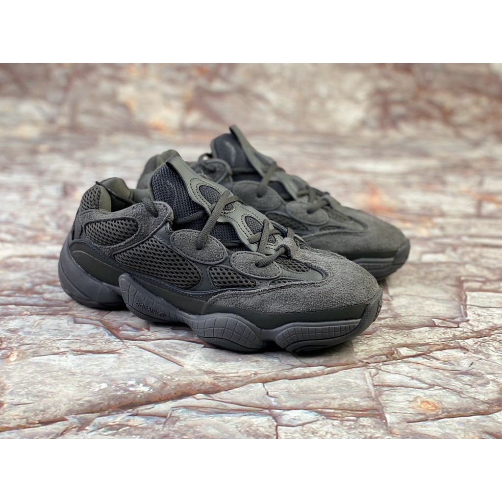 XẢ LV-NEW ⚡ [XẢ KHO] Giày Yeezy 500 Utiliti Black (Best Quality) [ĐEP CHUẨN ] 🔥 ✔️ : 🔥 XIÊU RẺ " $ # ,