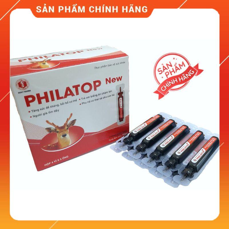 Philatop ống nhựa Đại Uy (hộp 20 ống)