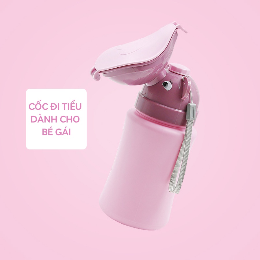 Bình Đi Tiểu Cho Bé Gái YOOTA BABY 480ml Chống Tràn Chống Hôi Tiện Lợi